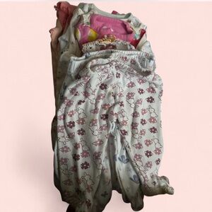 Adorable Baby Girl Essentials Bundle – 10-Piece Mix (3–6M / 6M)